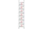 Window presentation rod system set 7, 250cm