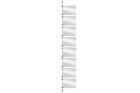 Window presentation rod system 250cm extension set 8