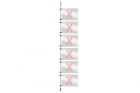 Window presentation rod system extension set 11, 250cm
