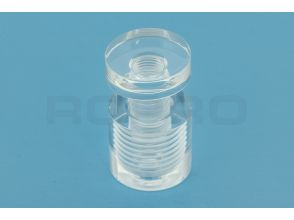 Kunststoff abstandhalters 25x25 transparent Acrylfix