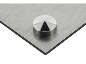 Caches vis Coniques Basic 16mm chrome