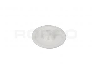 Caches 12mm blanc pour vis cruciformes pz-2