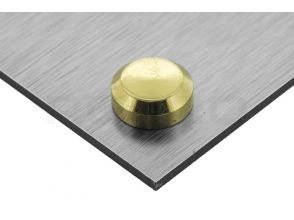 Caches vis Chanfrein Basic 16mm laiton