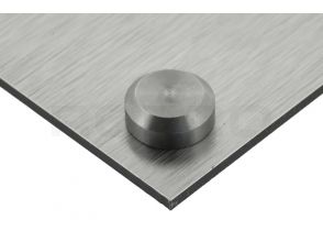 Caches vis Chanfrein Basic 16mm inox