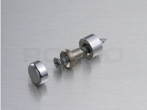 Afstandhouders Miniplex+ 14x8mm chroom 1-6 blister
