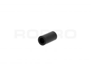 Kunststoff-Abstandshalter M6 schwarz 10x20x6mm Rodyhülse
