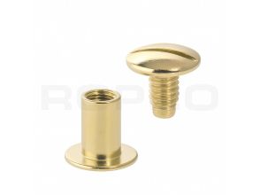 Vis à relier laiton 5 x 10 mm