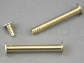 Vis à relier laiton 5 x 45 mm