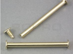 Vis à relier laiton 5 x 65 mm