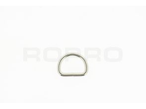 D-Ring 16x2,6mm vernikkeld