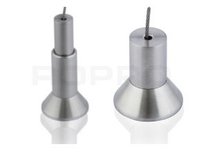 Stab- & seilspannsysteme Edelstahl mit 4mtr Kabel