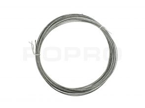 Câble d'acier plastifié 2mm par mètre