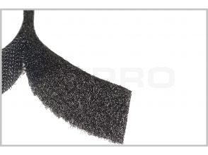 Selbstklebendes Klettband, nur Flausch, 25m Rolle