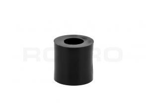 Polyéthylène douilles noir 25x25x13mm