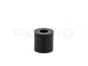 PVC Abstandshülsen schwarz 20 x 20 x 8.5 mm
