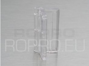 Scharniere acrylaat zum Kleben transp.
