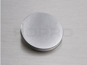 Metalfix 2 / 1125 cabochon plat argenté mat