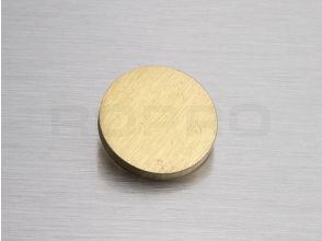 Metalfix 2 / 875 cabochon plat laiton mat