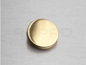 Metalfix 2 / 875 cabochon plat laiton brillant
