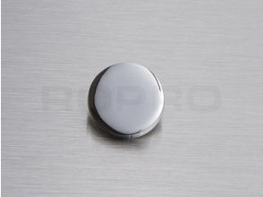 Metalfix 2 /  1932 cabochon plat chromé