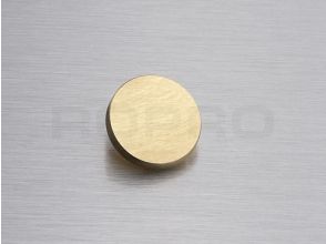 Metalfix 2 /  1932 cabochon plat laiton mat