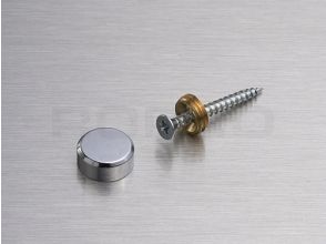 Monoplex ø 12 plattzierkappe chrome