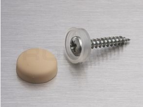 Snap Cap capuchon en plastique 16mm Skylight Beige