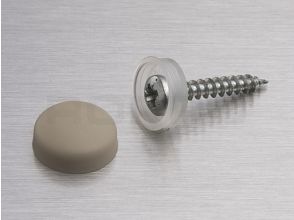 Snap Cap capuchon en plastique 16mm Antique Walnut