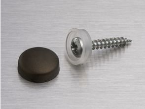 Snap Cap capuchon en plastique 16mm Anodized Brown