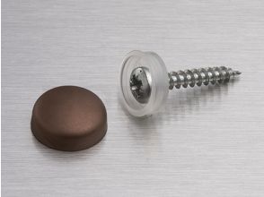 Snap Cap capuchon en plastique 16mm Anodized Bronze