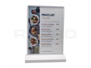 Luxe A4 display met LED