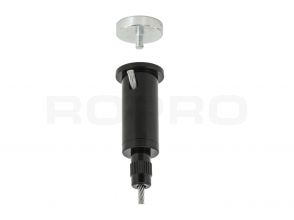 Staalkabelhouder Magnetic Plus zwart
