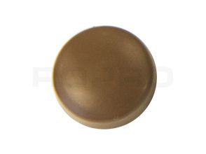Mini Caps tête de couverture 10mm brun noisette