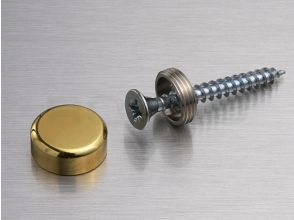 Afdekkapjes Miniplex 18 mm goud kompleet