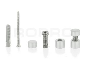 Afstandhouders Miniplex 9+8 aluminium 7-12mm kompleet