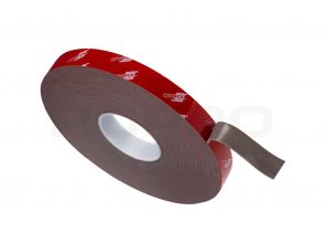 Ruban UHB double face résistant Gris 12mmx33m ORABOND®