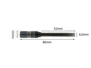 Papierboor RT1 6mm x 52mm