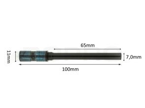 Papierboor RT1 7mm x 65mm