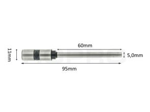 Papierboor Standaard 5mm x 60mm