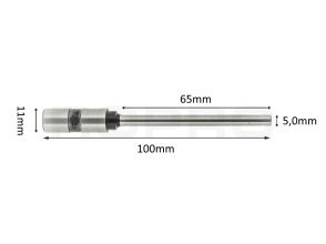Papierboor Standaard 5mm x 65mm