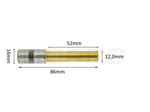 Papierboor titanium coating 12mm x 52mm L