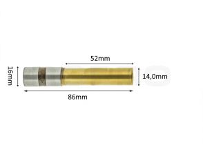 Papierboor titanium coating 14mm x 52mm L