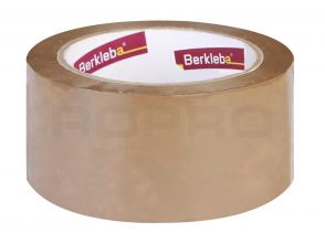 Ruban d'emballage en PVC marron 50mm x 66m