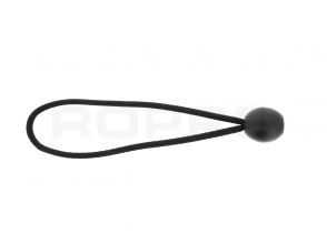 Qfix Élastique de tension avec boule noir 6x180 mm