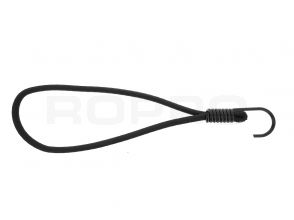 Qfix Spanelastiek met haak SH zwart 6x250 mm