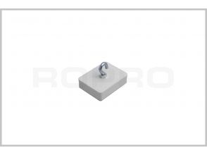 Aimant avec plastic blanc crochet 9 kg