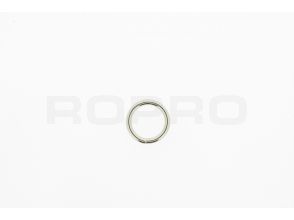 Ronde ring 12x2,2mm vernikkeld