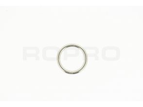 Ronde ring 18x2,8mm vernikkeld