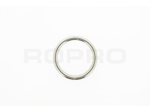 Ronde ring 25x3,5mm vernikkeld