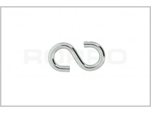 Qfix S-crochet 4x40mm pour caoutchouc TIR